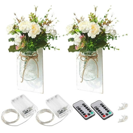 

Dido Jar Sconces LED String Light Remote Control Hanging Lamp Wall Decoration