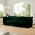 thumbnail image 5 of 120" Comfy Corduroy Sofa Couch for Living Room,Modern Deep Seat,Removable Cover,for Apt. 3 Seater, 5 of 5