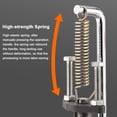 thumbnail image 4 of 460mm Height Adjustable Manual Press Machine with Adjustable Slider Stroke - Anti-Slip Electroplated Alloy Rocker, High-Elastic Spring, Cast Iron Grinding Core & Thickened Stable Base for Punching,, 4 of 5