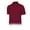 Maroon, variant on Monterey Club Men's Solid Horizontal Edge-Line Tailored Collar Short Sleeve Golf Polo Shirt #3634