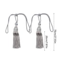thumbnail image 3 of Curtain Tiebacks Handmade Decorative Curtain Holdbacks Rope with Tassel Curtain Pendant Rope Adjustable Ties Door Curtain Decorative, 3 of 4