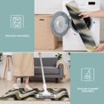 thumbnail image 6 of Black Marble Gold Wave Pattern Kitchen Rugs Sets Of 3,Kitchen Runner Rugs Non Skid Washable,Decorative Kitchen Floor Mats for Kitchen,Sink,Laundry,17"x30"+ 17"x47" + 17"x59", 6 of 6