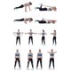 thumbnail image 3 of Elastic Resistance Loop Bands Yoga Exercise Gym Fitness Workout Stretch Physio, 3 of 4