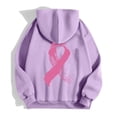 thumbnail image 2 of Breast Cancer Awareness Hoodie 2025 Long Sleeve Zip Up Hooded Sweatshirt with Pockets Pullover Hoodies for Women, 2 of 6