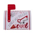 thumbnail image 1 of CSChome Valentine Day Gift Box Love Printed Mailbox - Tinplate Box for Candy Chocolate Cookies, Romantic Gift Box, 1 of 6