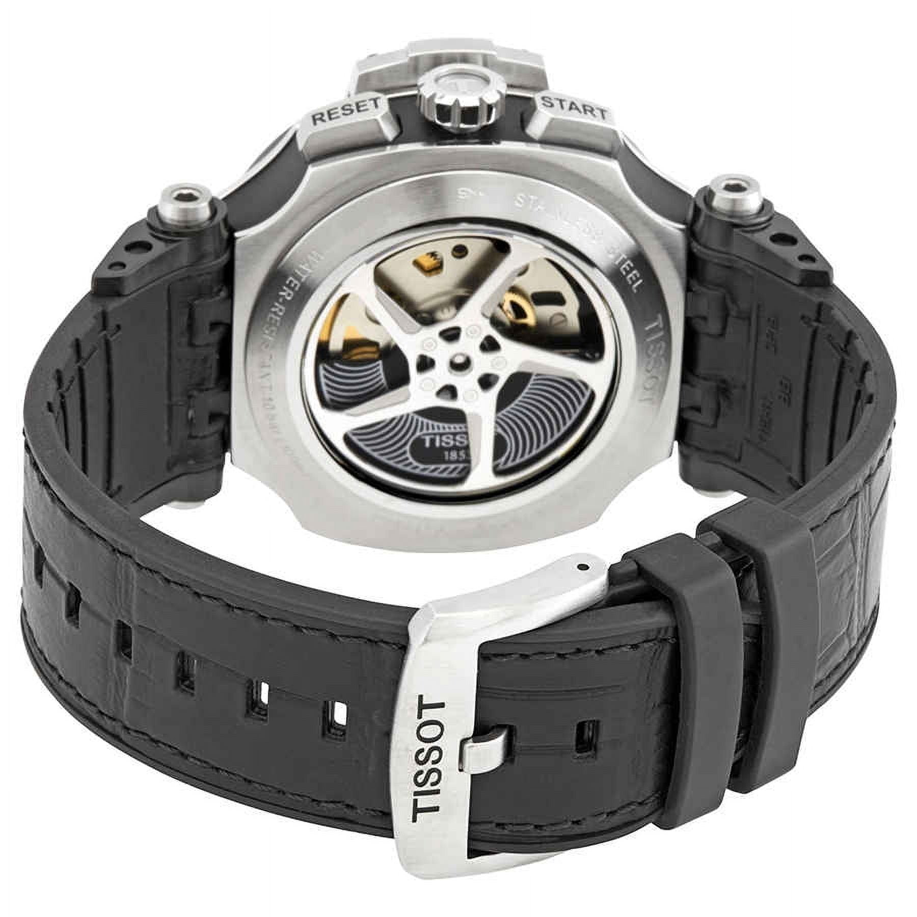 Tissot Chronograph Automatic Anthracite Dial Men s Watch T115