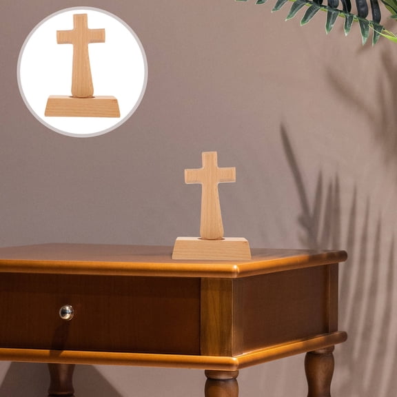 FOLOYORI Cross Decor Rustic Table Cross For Room Bedroom Decoration Adornment For Home Decor