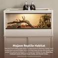 thumbnail image 3 of New Age Pet® ECOFLEX® Medium 36" Wide Reptile Enclosure, Glass Front Terrarium, 3 of 10
