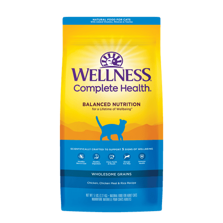 UPC: 0076344089940 | Wellness Complete Health Dry Cat Food Chicken & Chicken Meal Recipe 5lb Bag