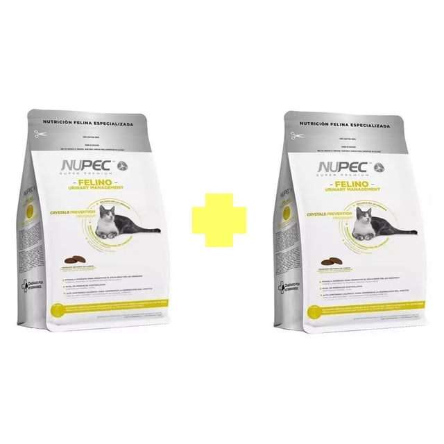 Paquete de dos Nupec felino urinary 1.5 kg