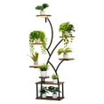 thumbnail image 2 of 62" Tall 8-Tier Plant Stand  3 Timer & 10 Brightness, Metal Shelf for Indoor Plants, 2 of 10