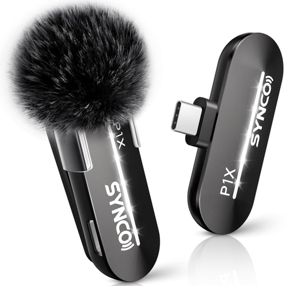 Micrófono Lavalier inalámbrico SYNCO P1XT para iPhone/Android