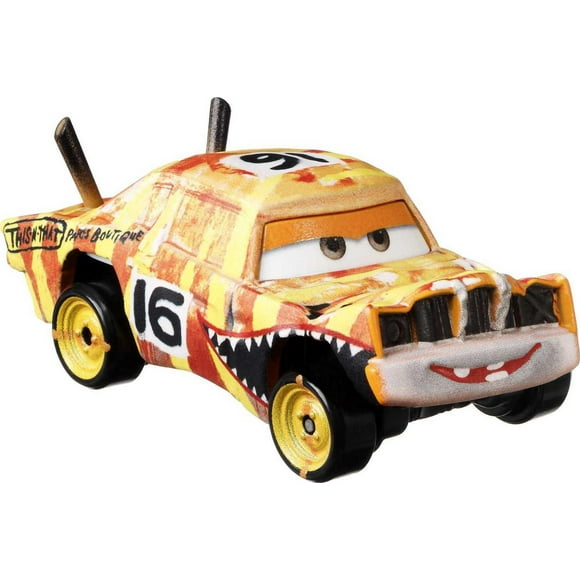 Véhicule à l'échelle 1:55 Pushover du film Cars 3 de Disney•Pixar