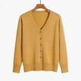 thumbnail image 2 of Cute Cardigans Women Long Sleeved Knit Solid Color And Elegant Sweater. Women's Cardigans, 2 of 3