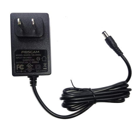 

FOSCAM US Standard Power Supply 12V 2000mA -Black