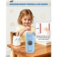 thumbnail image 5 of AFMAT Electric Pencil Sharpener, Fully Automatic Pencil Sharpener, Auto in & Out, for φ7-8mm No.2/Colored Pencils, Rechargeable & Cordless, Cute Cat Pencil Sharpeners for Classroom Home, 5 of 8