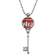 thumbnail image 1 of Usa American Car patron del numero Colgante Collar Vintage Llavero Plata Joyas Unbranded M, 1 of 3