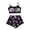 Dark Purple-3, variant on Muxikeji Clothes Women Halloween Pajamas 2Pc Short,Ladies' Sleeveless Tank Top and Shorts Set Casual Home Wear Halloween Print Comfortable Everyday Wear