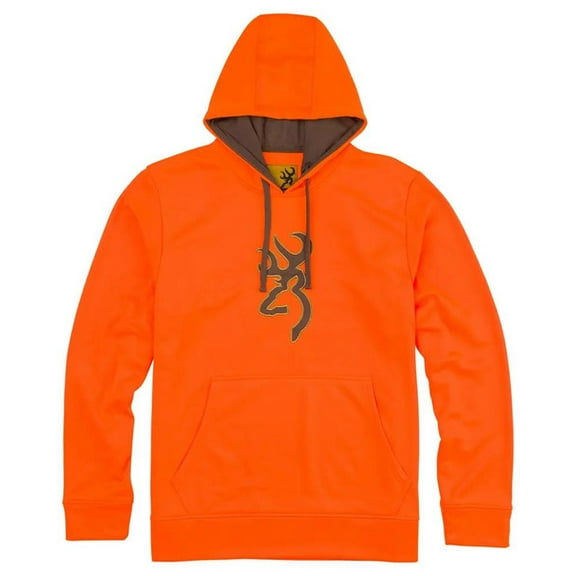 Browning Tech Hooded Sweatshirt - Blaze Orange