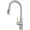 C - Nickel, variant on Brushed Nickel Kitchen Faucets with Pull Down Sprayer Kitchen Sink Faucet with Pull Out Sprayer Single Hole Deck Mount Single Handle Stainless Steel Grifos De Cocina 866068SN