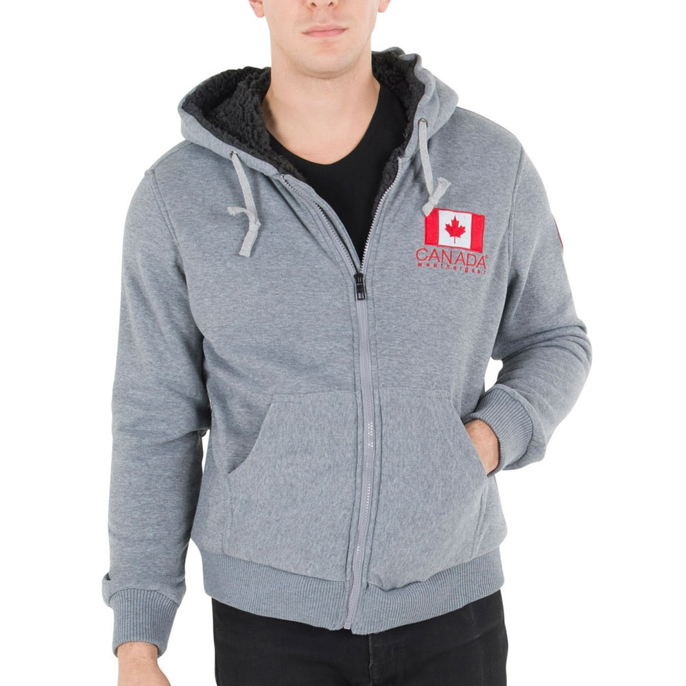 Canada Weather Gear Canada Weather Gear Men's Fleece Jacket heather