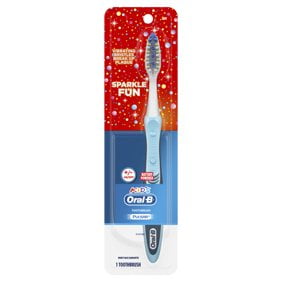 (2 pack) Kid's Oral-B Sparkle Fun Pulsar Manual Toothbrush, 1