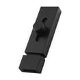 thumbnail image 2 of Dualoai Door Latch Aluminum Alloy Slide Latch Lock for Bathroom Hotel Indoor Outdoor black, 2 of 9