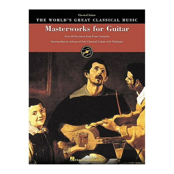 Hal Leonard Masterworks for Guitar Great Classical Music Tab & Notation