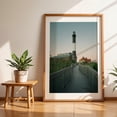thumbnail image 6 of Fire Island Lighthouse 02 - Fire Island New York Photography Oak Framed Wall Art Print 30 x 40 inches, 6 of 12
