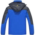 thumbnail image 3 of Men's Mountain Waterproof Fleece Ski Jacket Windproof Rain Jacket X-Large, 3 of 7