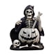 thumbnail image 2 of Plato de dulces de calavera de Halloween Fiudx Bandeja de resina artificial con forma de cabeza de calavera para decoración de calaveras Bandeja versátil para joyas con esqueletos C, 2 of 7