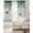 Green, variant on Black Spring Botanical Black Out Curtains 63 Inch Long, Room Darkening Draperies Curtains Panels, Weeping Eucalyptus Butterfly Thermal Insulated Curtain for Bedroom Living Room 52"x63" 2 Panels
