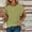 Green-a, variant on Women's Crew Neck Knit Front T Shirts Cap Sleeve Casual Tee Tops Summer Loose Breathable Streetwear Tops