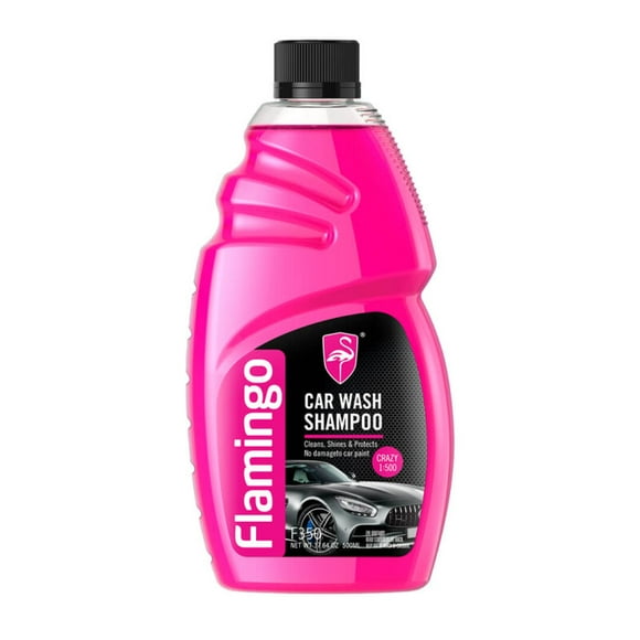 Shampoo Car Wash Flamingo F350 Botella 500 ML Modelo F350