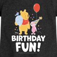thumbnail image 3 of Winnie the Pooh - Birthday Fun - Youth Girls Fitted Short Sleeve T-Shirt, 3 of 5