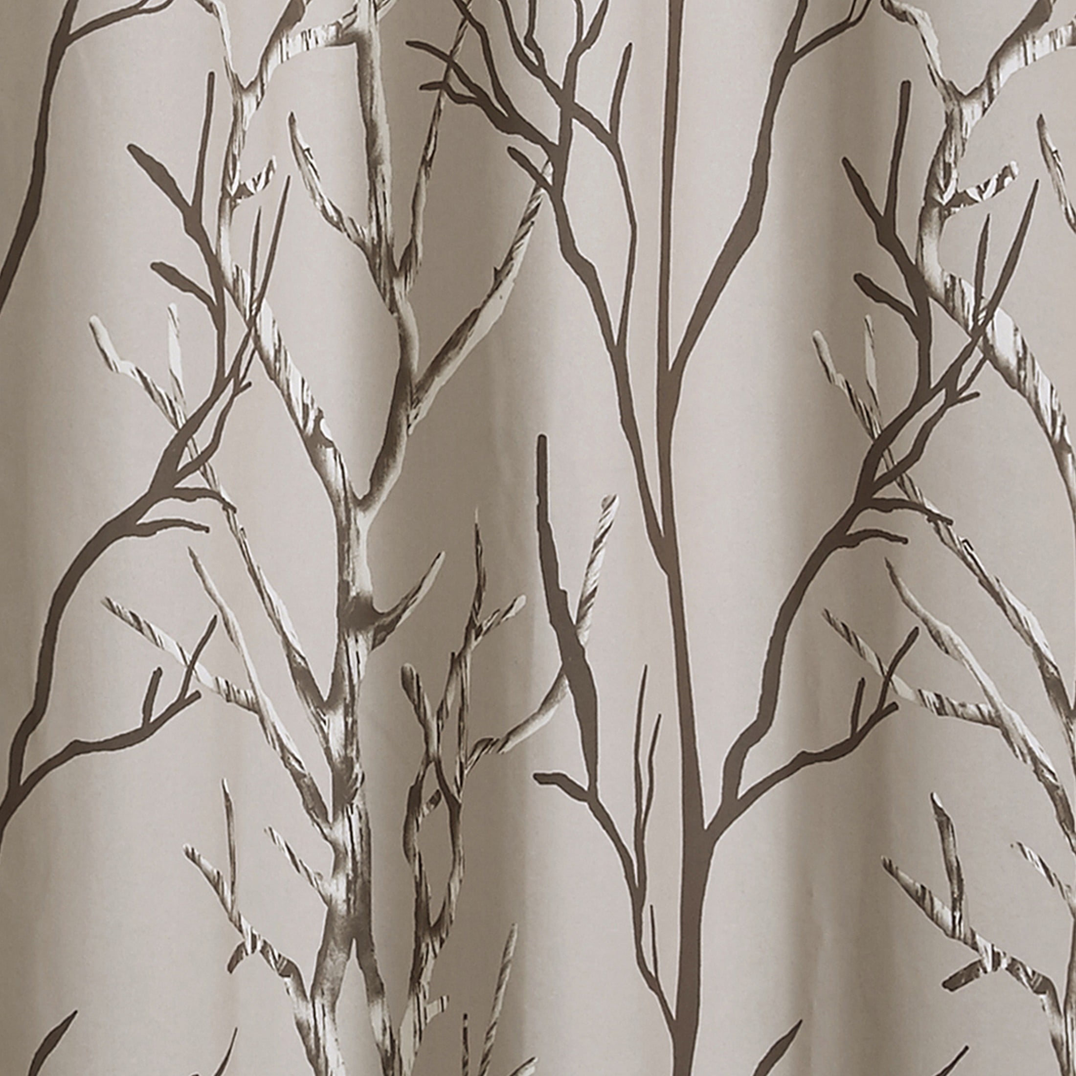 VCNY Home Kingdom Brown Branch Grommet Blackout Curtain, 40" x 84"