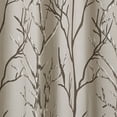 thumbnail image 5 of VCNY Home Kingdom Brown Branch Grommet Blackout Curtain, 40" x 84", 5 of 5