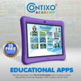 thumbnail image 5 of Contixo 10" Kids Tablet 2025 Model with Epic! & Lingokids, Educational Android Tablet for Kids 3-12, 32GB, Parental Controls, Kid-Proof Case with Kickstand – Purple, 5 of 10
