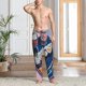 thumbnail image 2 of Balery Colorful Sushi Food Art Pantalones de pijama para hombre, pijama ultraligero, pantalón de descanso-X-Large, 2 of 6