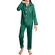 thumbnail image 1 of Niñas Ropa Color Sólido Manga Larga Traje de Hogar 60% Algodón 40% Lino, Invierno Bebé Niños Ropa Conjunto para Niño Pequeño, 1 of 8