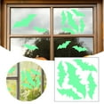 thumbnail image 1 of Halloween Night Glow Bat Wall Decals Self Stick Fluorescent Party For A And Festive Atmosphere, 1 of 3