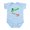 Sky Blue, variant on CafePress - Half Gaelic Half Garlic Infant Bodysuit - Baby Light Bodysuit, Size Newborn - 24 Months
