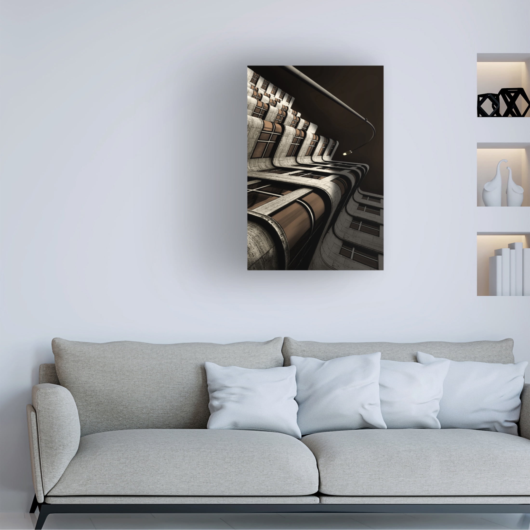 Canvas Wall Art - Tomasz Buczkowski 'Untitled' Wall Art for Living Room, Bedroom, or Office Décor by Trademark Fine Art - 12 x 19 Inches