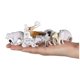 thumbnail image 3 of Oukeyi 14 Piezas Figuras de Animales Polares Realistas Juguete Mini Animales Árticos Juego de Juguetes 1-2 Pulgadas Plástico Tundra Ártica Ciervo Juguete Animal Pequeño Oso Blanco Zorro Ártico Niños D, 3 of 5