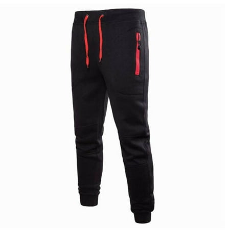 jogging bottoms with zip pockets