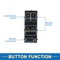 thumbnail image 3 of Interruptor de ventana eléctrica delantero izquierdo Unique Bargains para Ford Escape Focus F-350 No. 8L8Z14529AA, 3 of 7