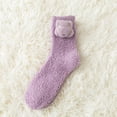 thumbnail image 2 of Womens Winter Socks, Mid Tube Socks with Fleece for Warmth and Cold Protection, 2 of 2