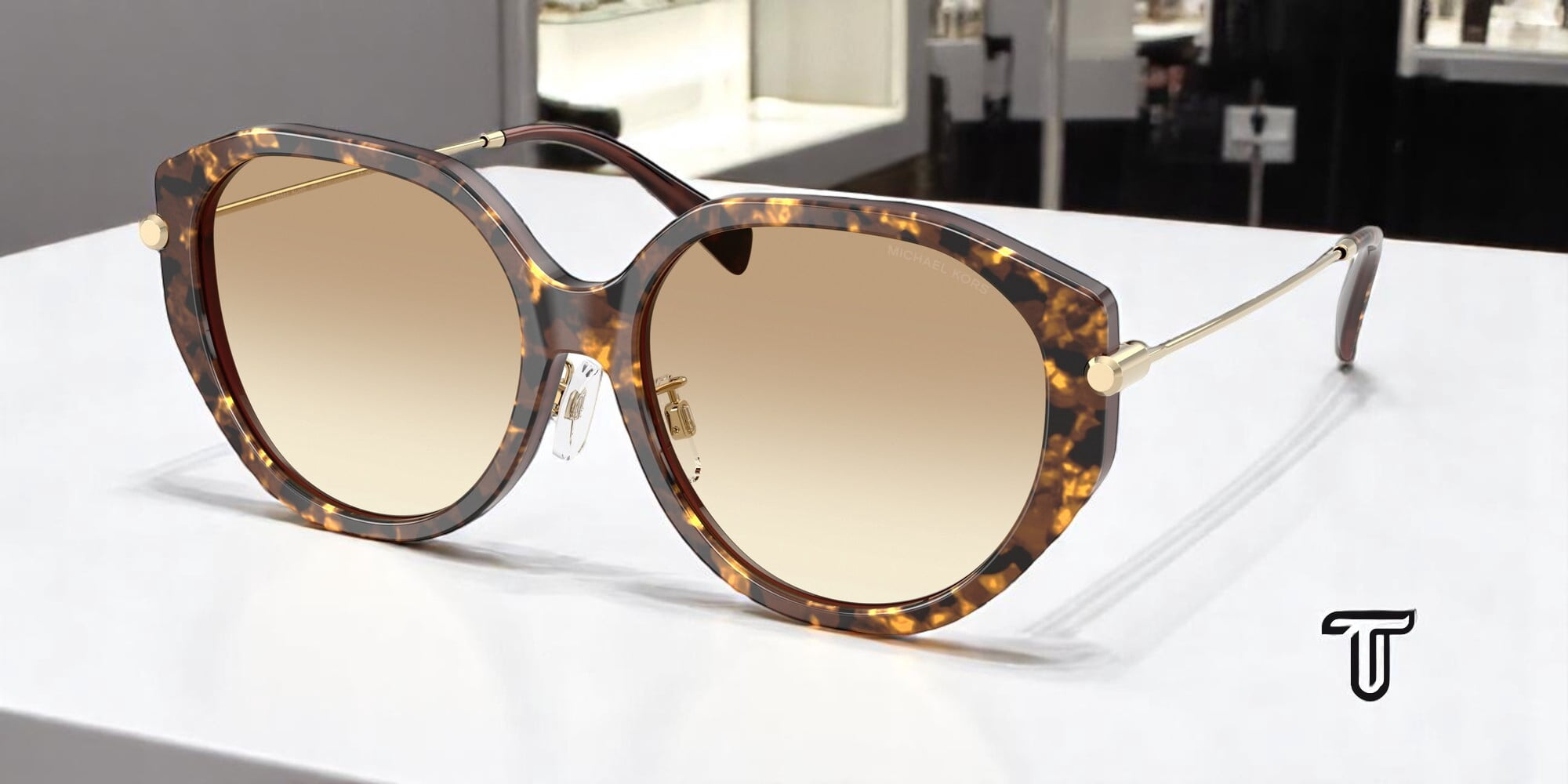 Michael Kors Adrianna II Womens Square Sunglasses, Pink, Plastic