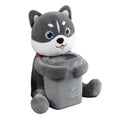 thumbnail image 4 of Caja de pañuelos de felpa suave para coche, caja de almacenamiento para reposabrazos de coche, cubo de basura, accesorios interiores Fornido Cola bote de basura, 4 of 8