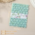 thumbnail image 2 of Uxcell 45 Hojas de Papel Texturizado para Scrapbook, Conjunto Variado de Papel Especial para Scrapbooking, Verde, 2 of 6